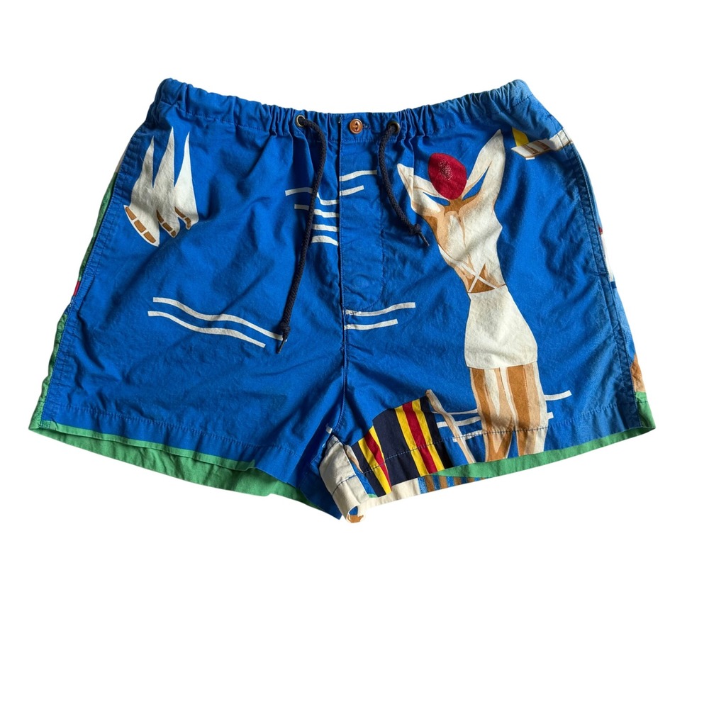 Rare Polo Ralph Lauren Riviera CP-93 Swim Shorts Men's Vintage 1992 Regatta